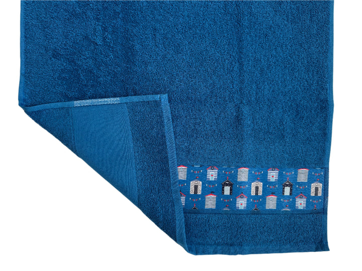 Beach Huts and Seaside Kitchen Towel