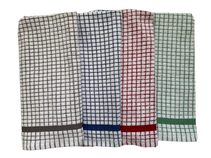 Superdry Terry Check Tea Towel