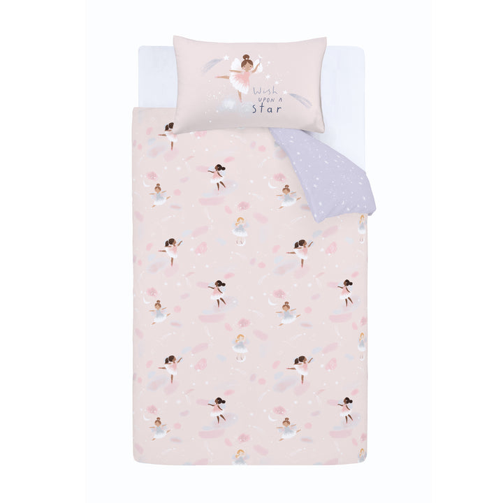 Catherine Lansfield Dancing Fairies Duvet Cover & Pillowcase Set
