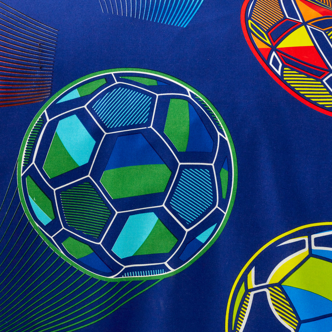 Catherine Lansfield Bright Football Duvet Cover & Pillowcase Set