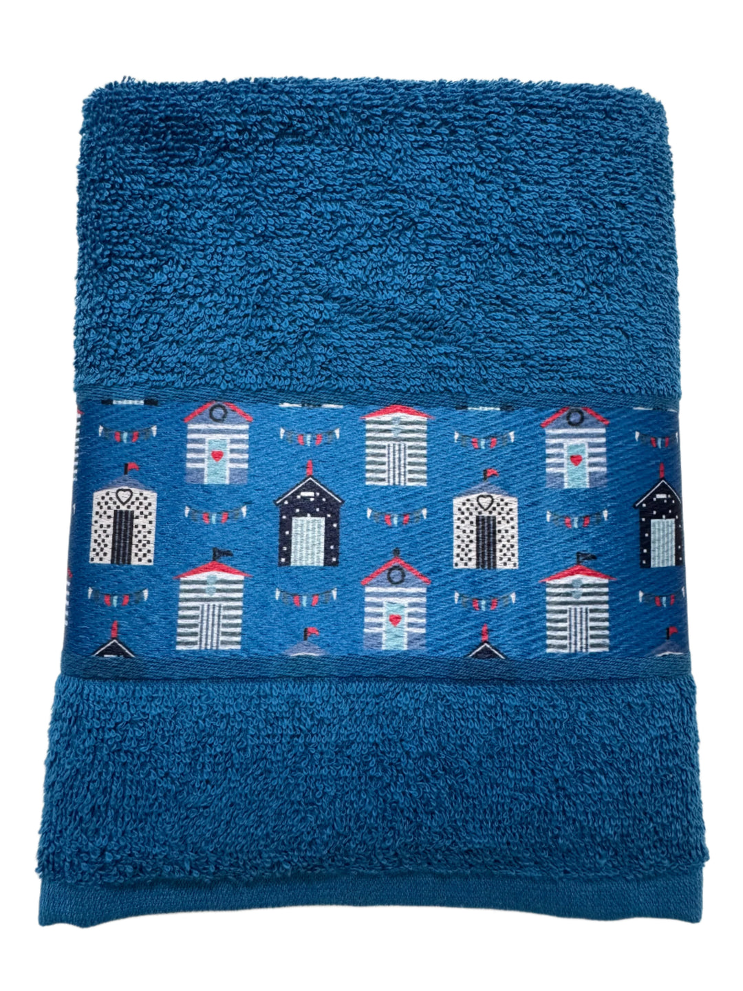 Beach Huts and Seaside Kitchen Towel