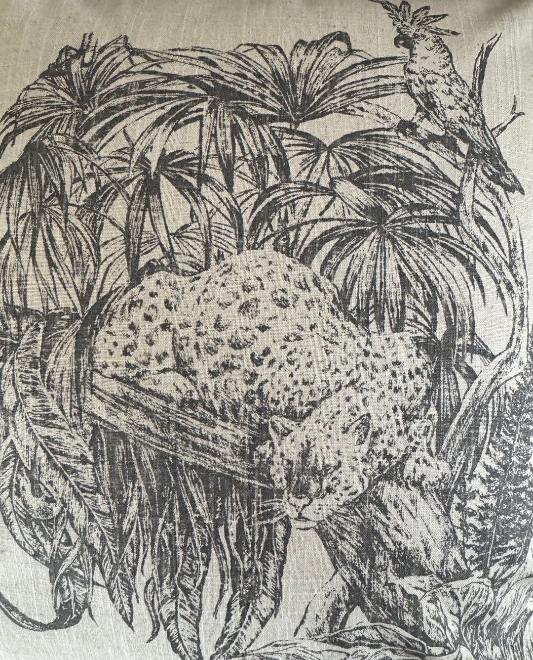 Saranda Leopard Cushion Cover