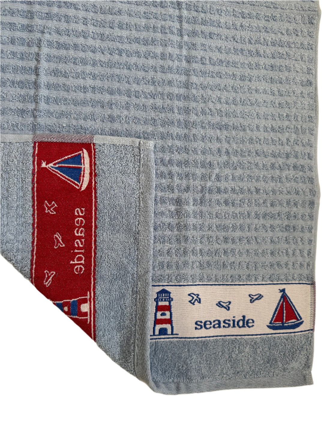 Beach Huts and Seaside Kitchen Towel